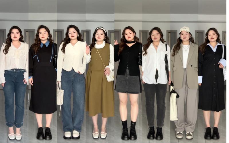 人矮又胖怎么搭配衣服好看图片