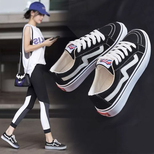 黑色帆布鞋怎么搭配好看