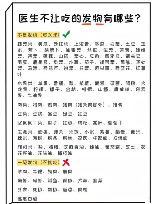 有疤不能吃什么