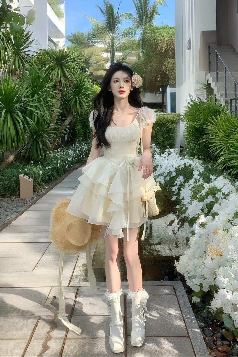 长蓬蓬裙怎么搭配外套