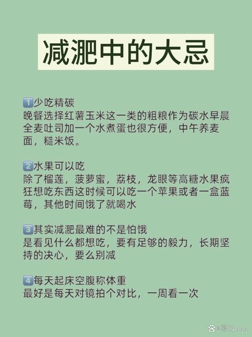 减肥的为什么不坚持