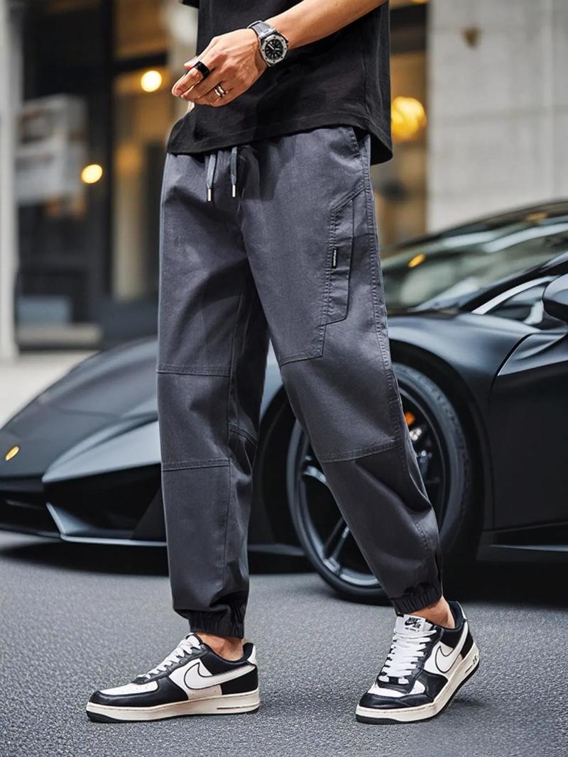 哈伦裤男怎么搭配外套