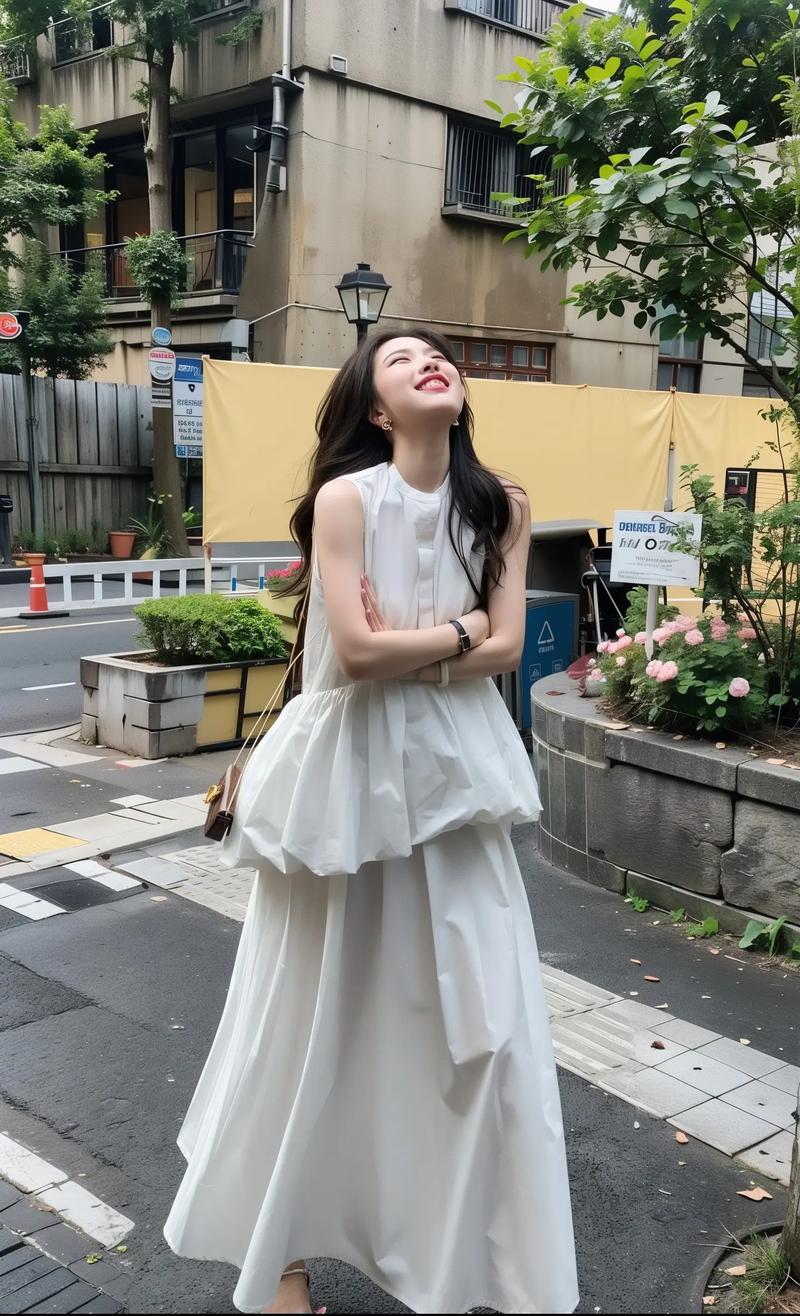 白色直筒裙子怎么搭配什么外套