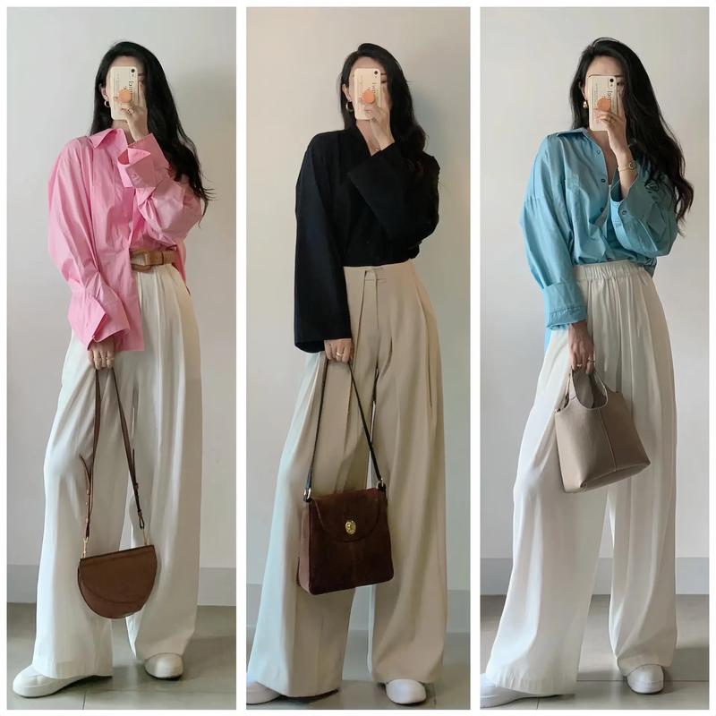 中长衬衣怎么搭配更显腿长