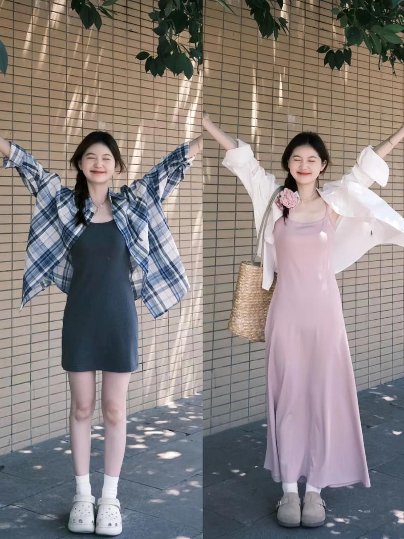 怎么搭配夏天的衣服图片欣赏