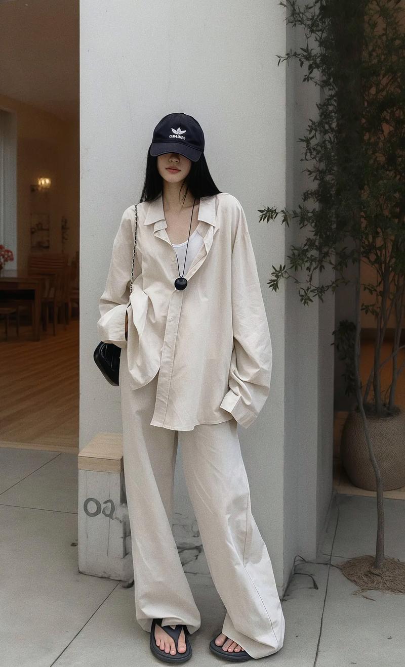 深卡其色衬衣怎么搭配图片