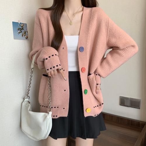 穿大毛衣怎么搭配衣服好看图片