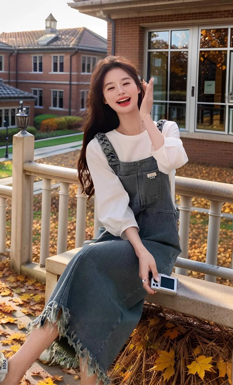 修身背带裙怎么搭配外套