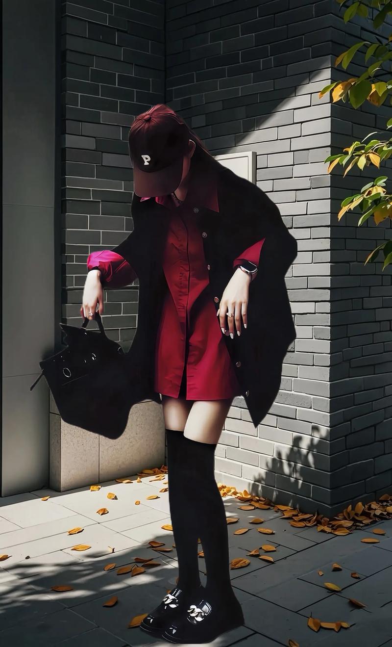 穿红衬衣怎么搭配