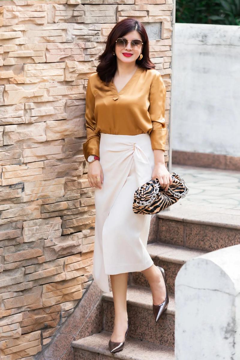 真丝一般怎么搭配