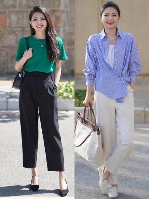 矮个腿不直怎么搭配衣服好看图片