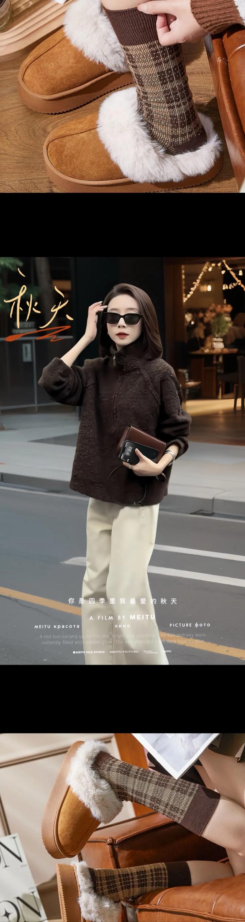 高领长卫衣怎么搭配