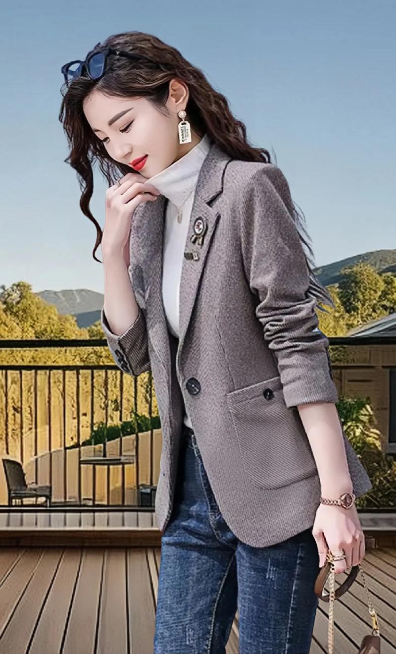 今年流行小西装怎么搭配图片