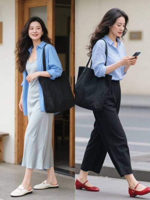 深灰蓝色衬衫下身怎么搭配