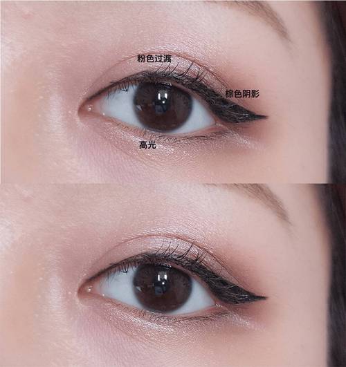 眼影和口红怎么搭配图片大全