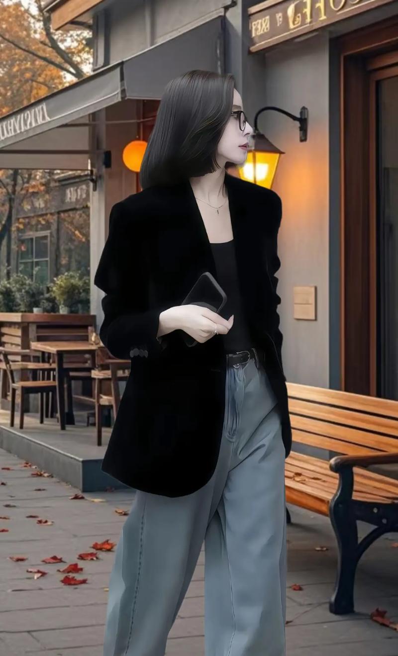 丝绒西装怎么搭配裤子