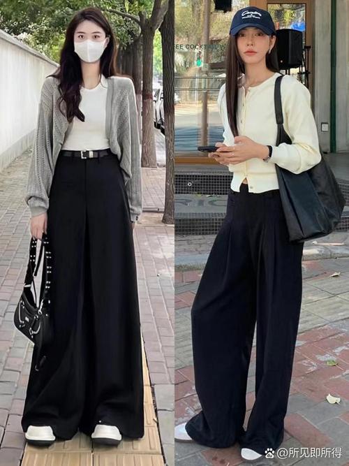 黑色阔腿裤配什么鞋子