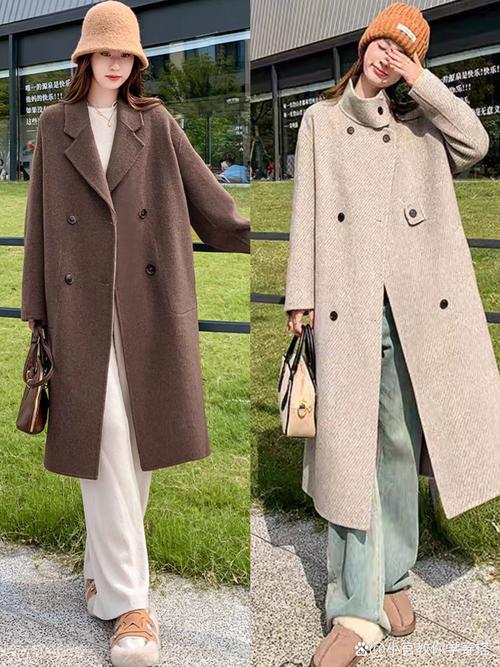 女装呢子长款大衣外套怎么搭配好看