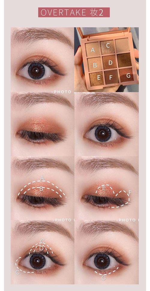 九宫格眼影怎么搭配