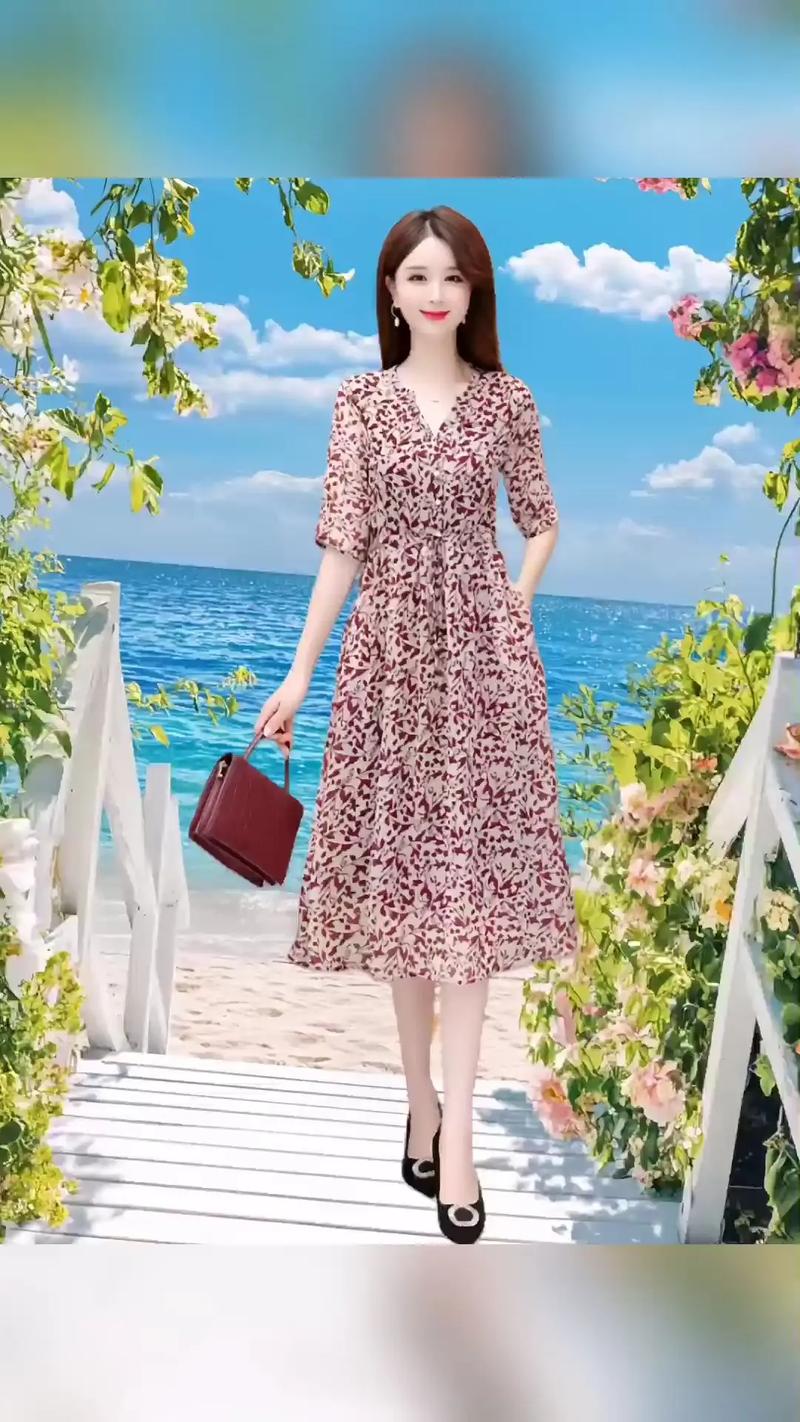 中袖裙子该怎么搭配