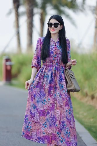 中袖裙子该怎么搭配