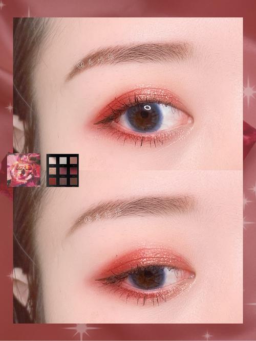 酒红色的眼影怎么搭配好看