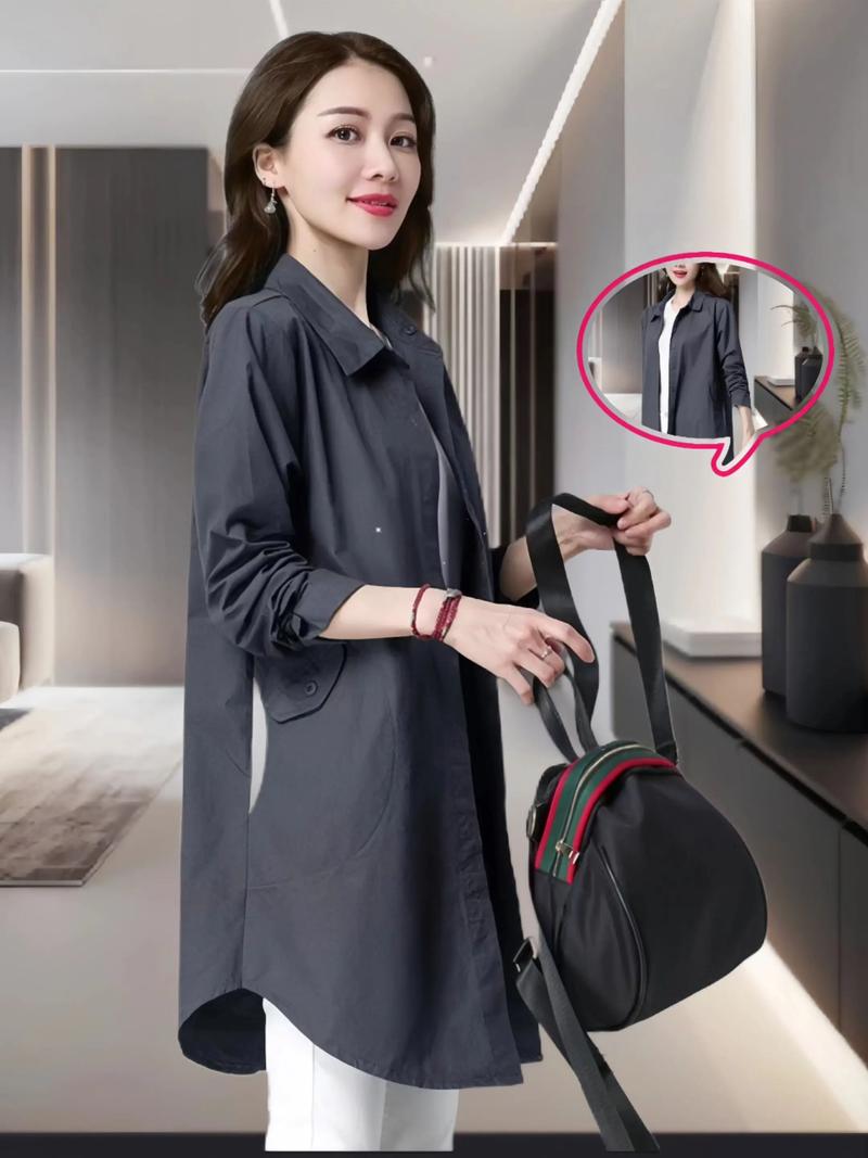 女大衬衣怎么搭配