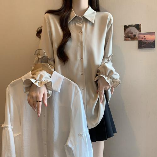 女大衬衣怎么搭配