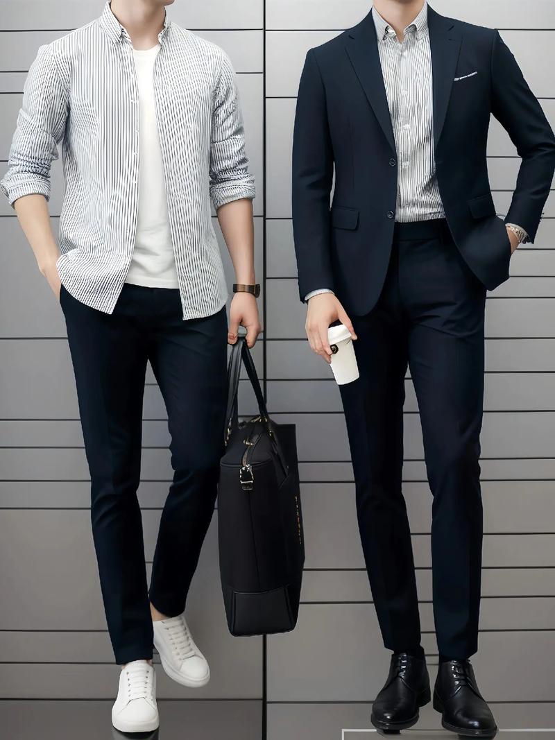 正装衬衫怎么搭配怎么穿好看