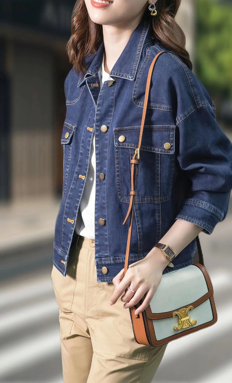 男短款牛仔外套怎么搭配图片欣赏