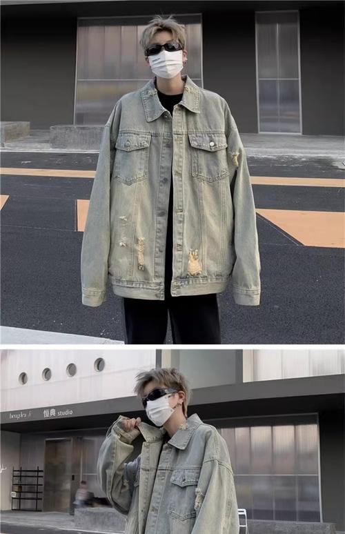 男短款牛仔外套怎么搭配什么裤子好看