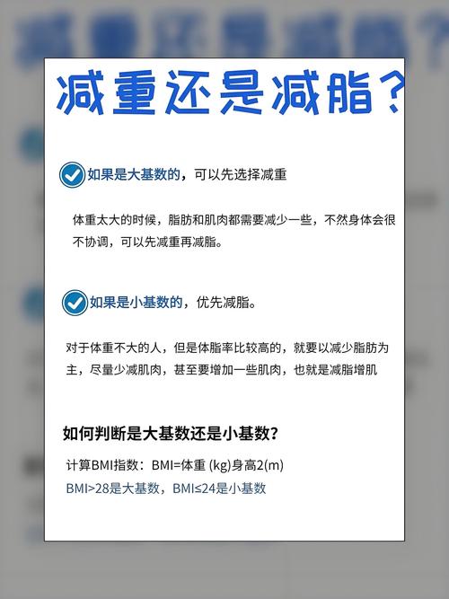 减肥跟减脂有什么区别