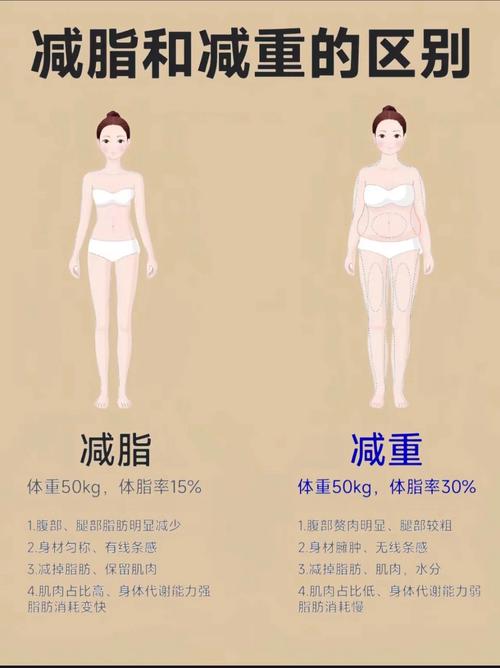 减肥跟减脂有什么区别