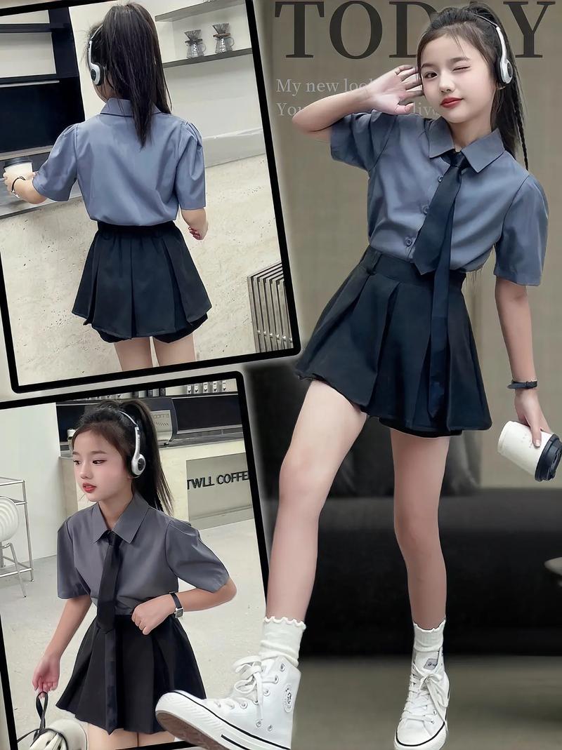 学生装怎么搭配图片