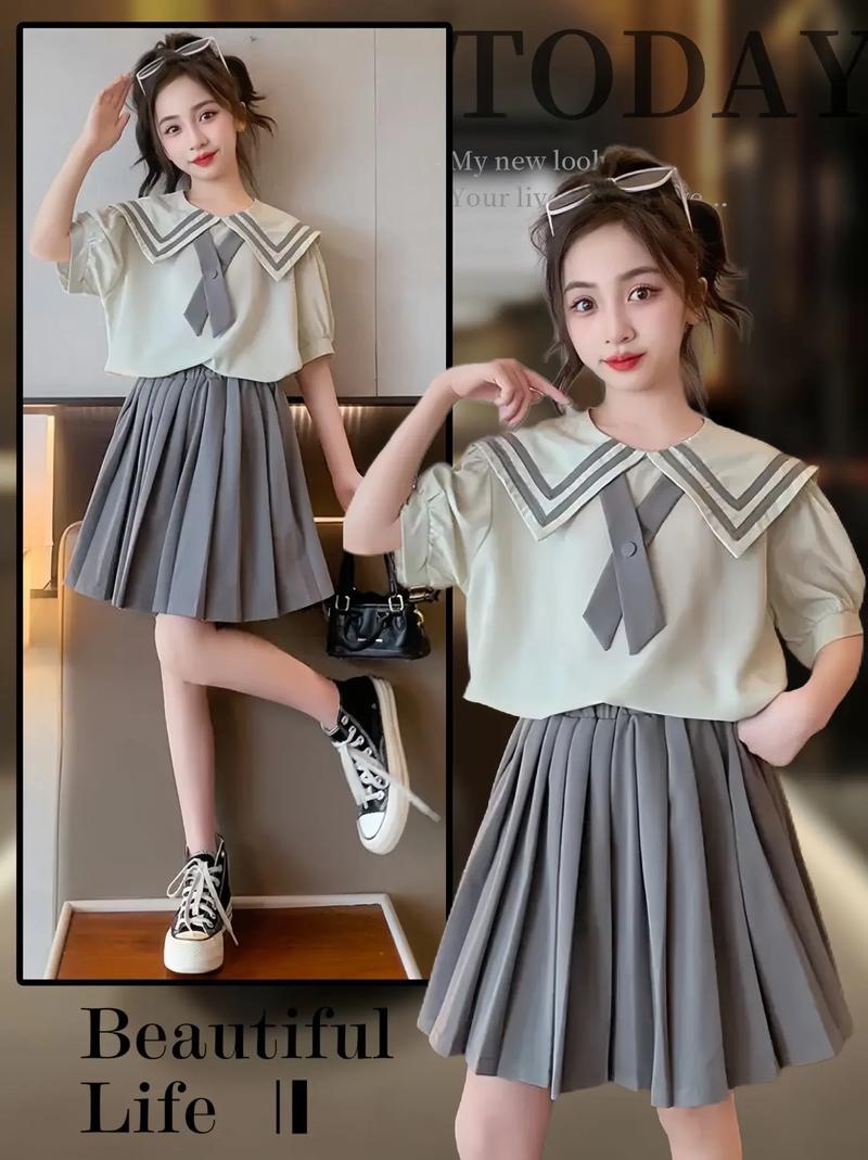 学生装怎么搭配图片