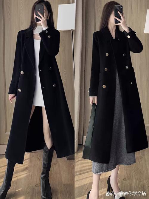 修身版呢子大衣怎么搭配