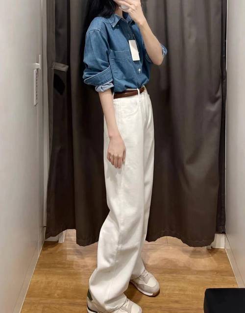 衬衣配什么裤子鞋子