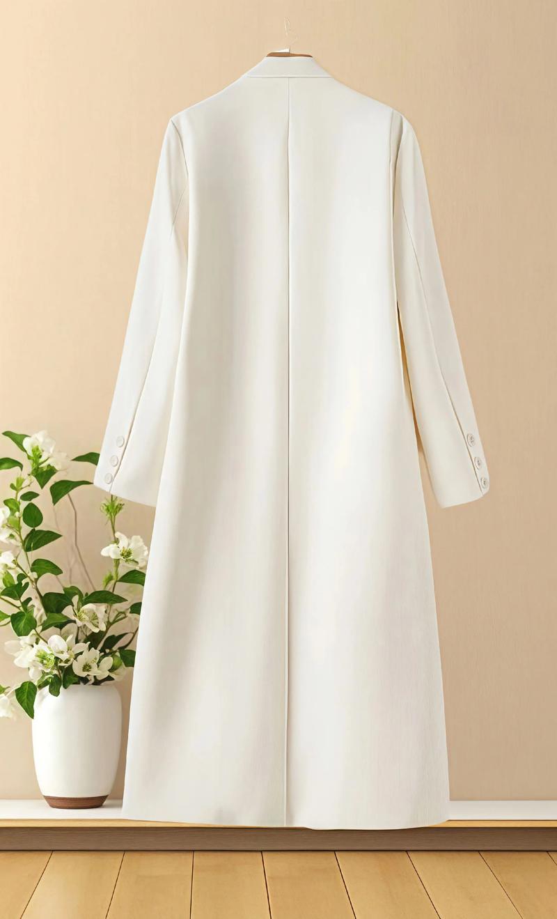 秋装长款女装外套怎么搭配图片大全