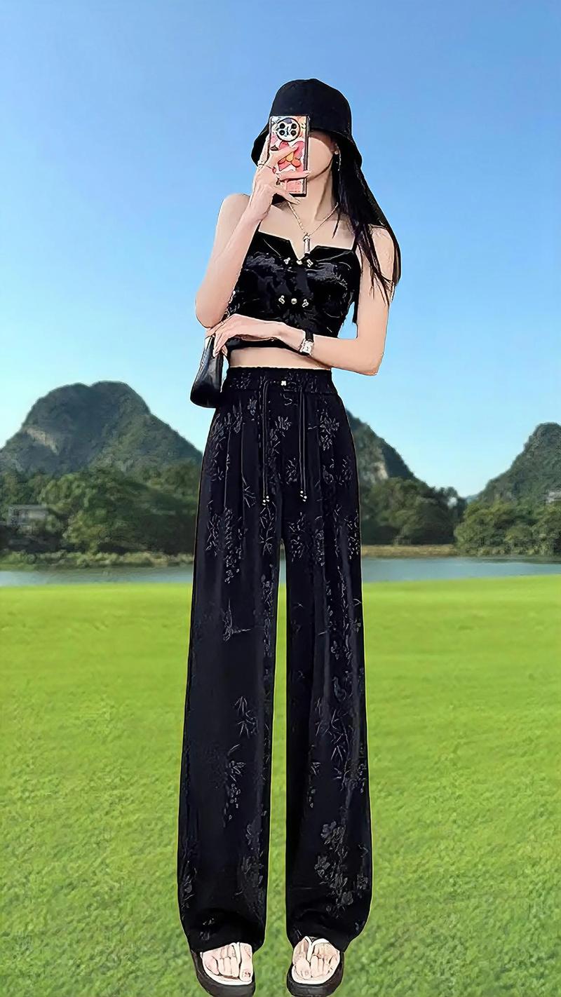 下天的阔腿裤怎么搭配图片欣赏