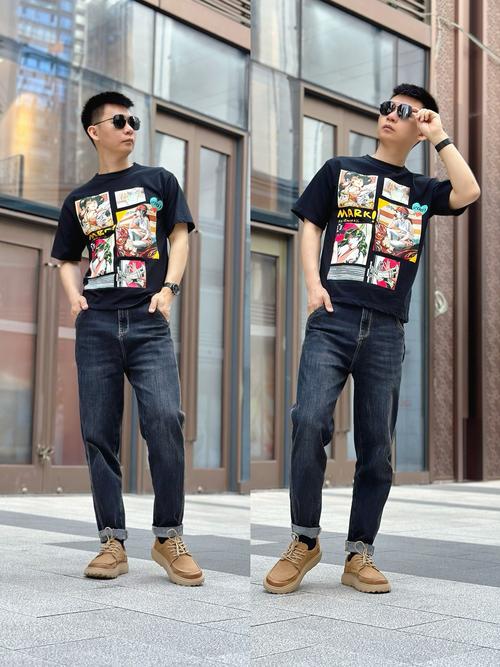 男卡其色休闲裤怎么搭配鞋子