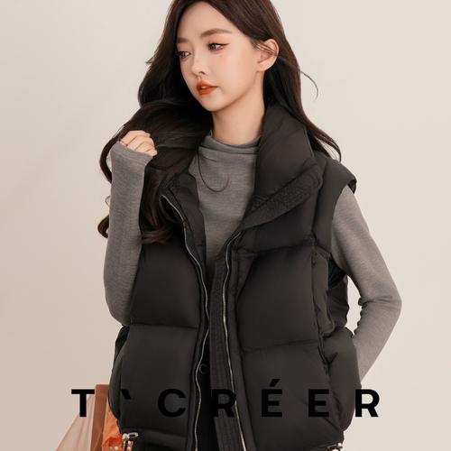 冬天背心外套怎么搭配