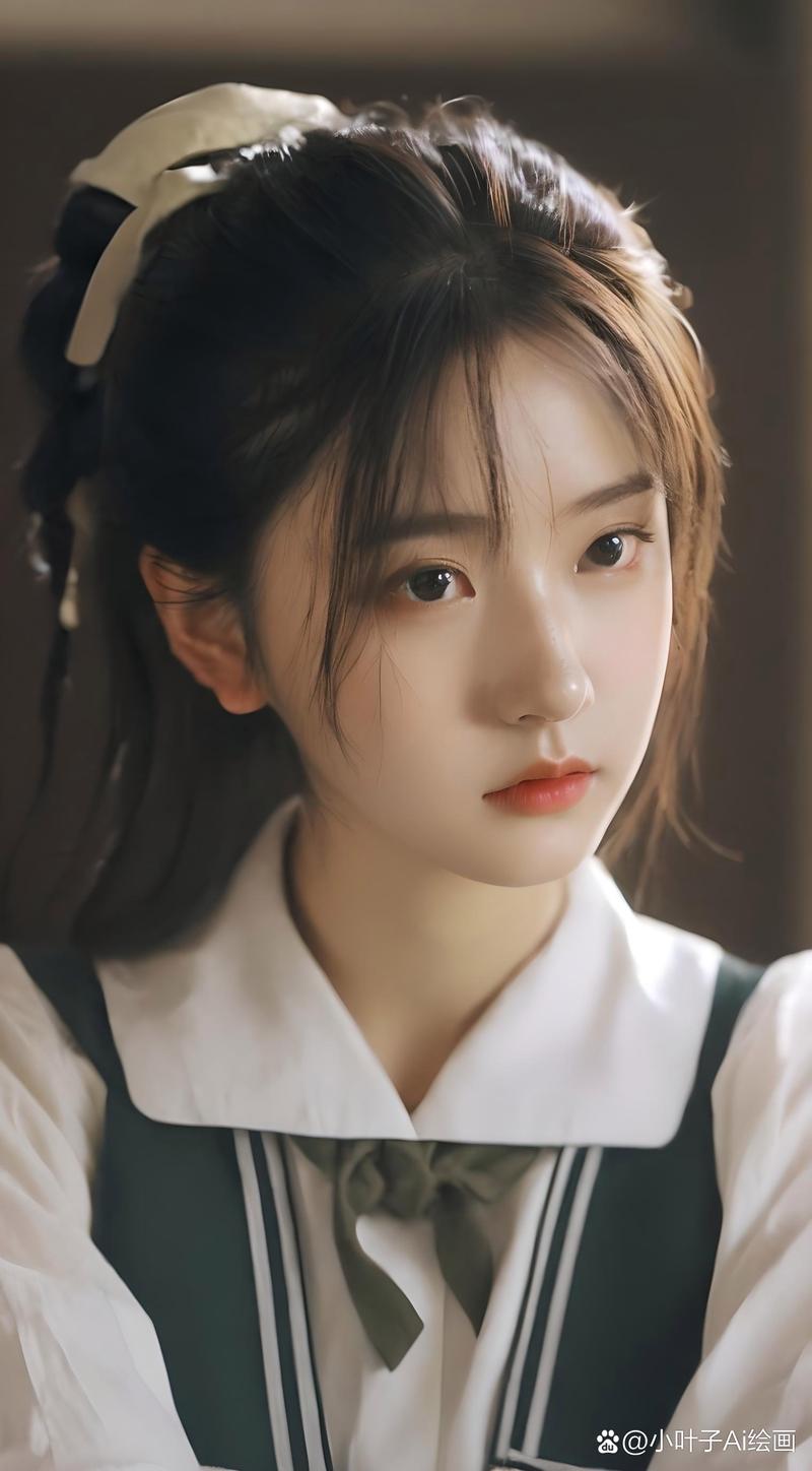 穿校服配什么发型