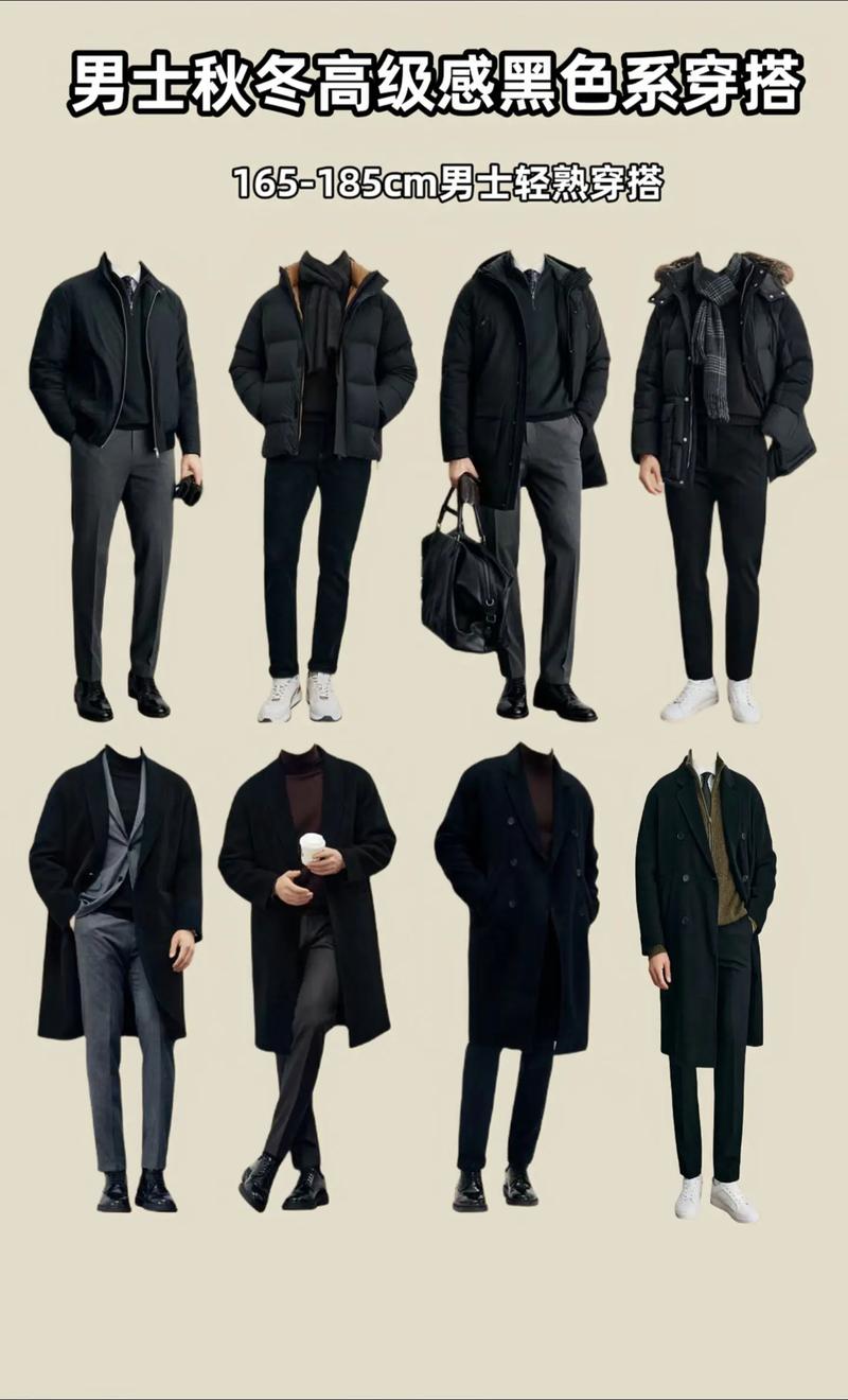 冬天男装怎么搭配好看图