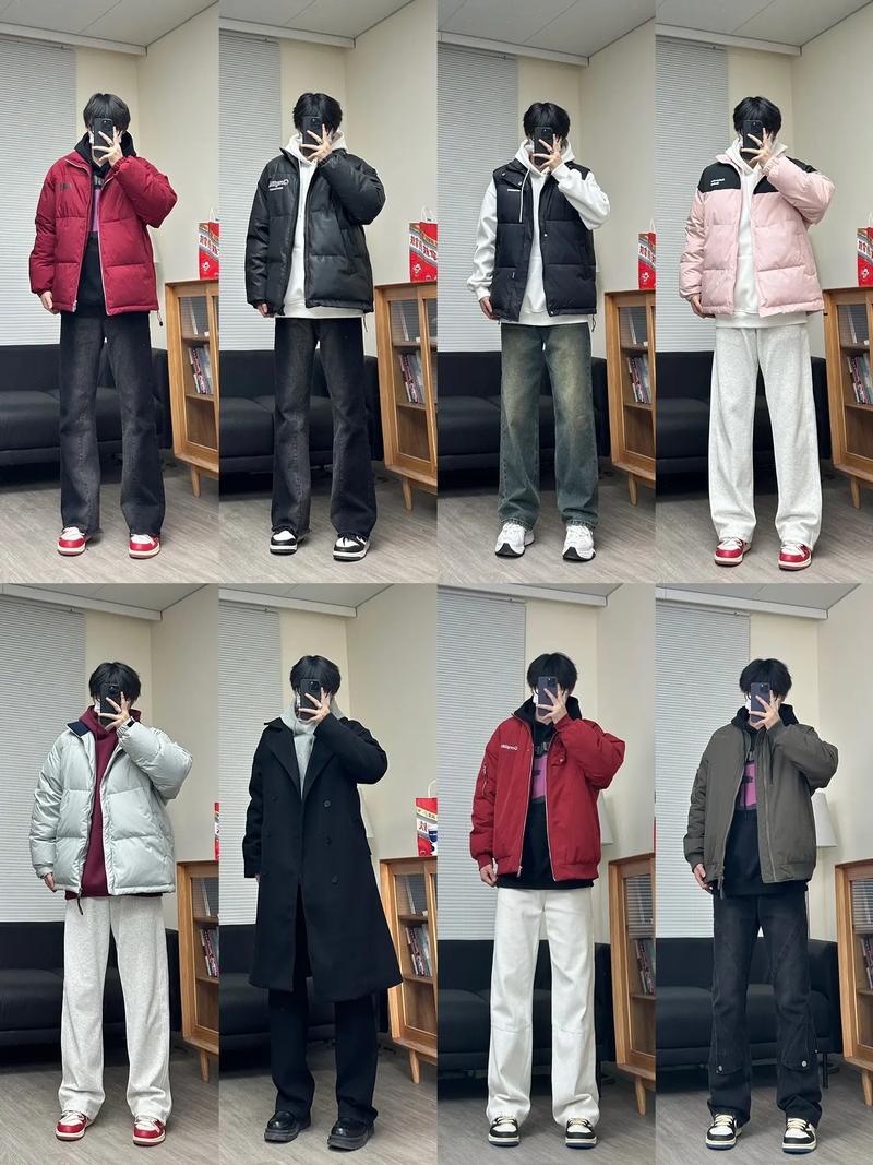 冬天男装怎么搭配好看图