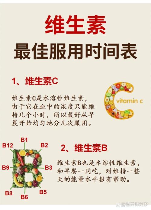 维生素适合什么时候吃
