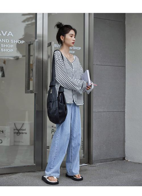 中长t恤外套怎么搭配