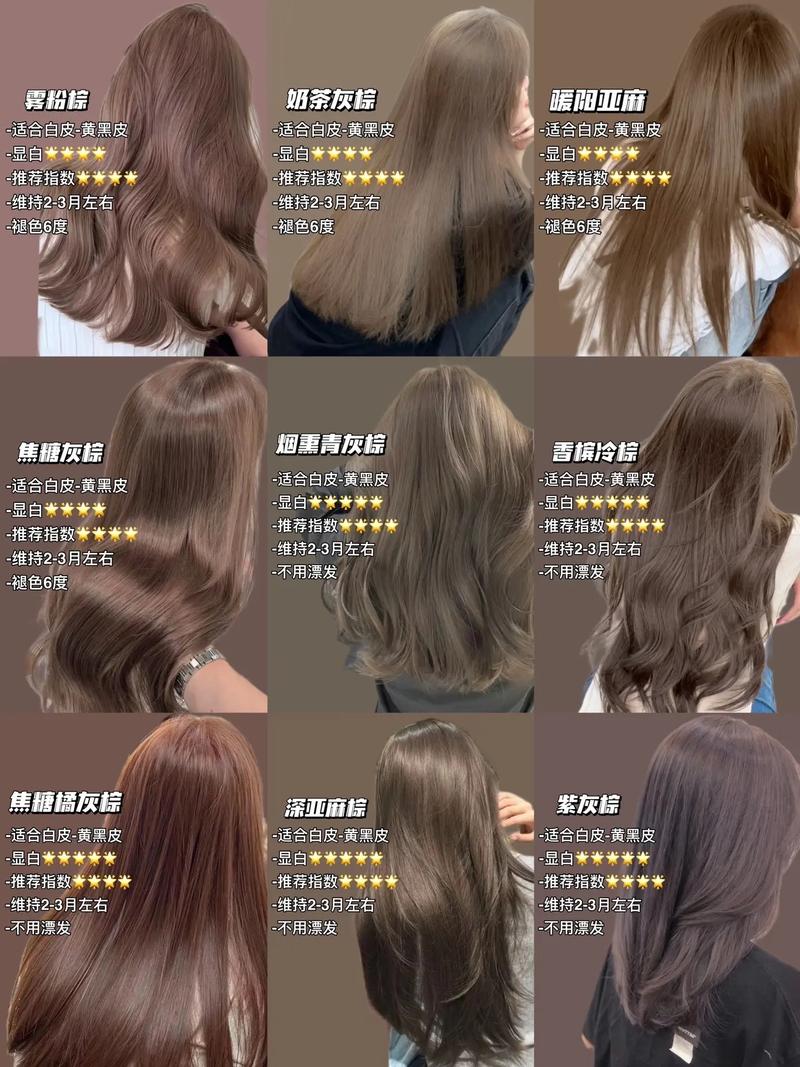 头发颜色搭配怎么叫