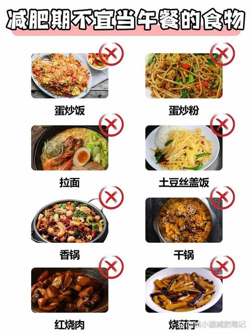 减肥时不应该吃什么