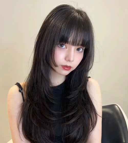 长头发适合什么刘海