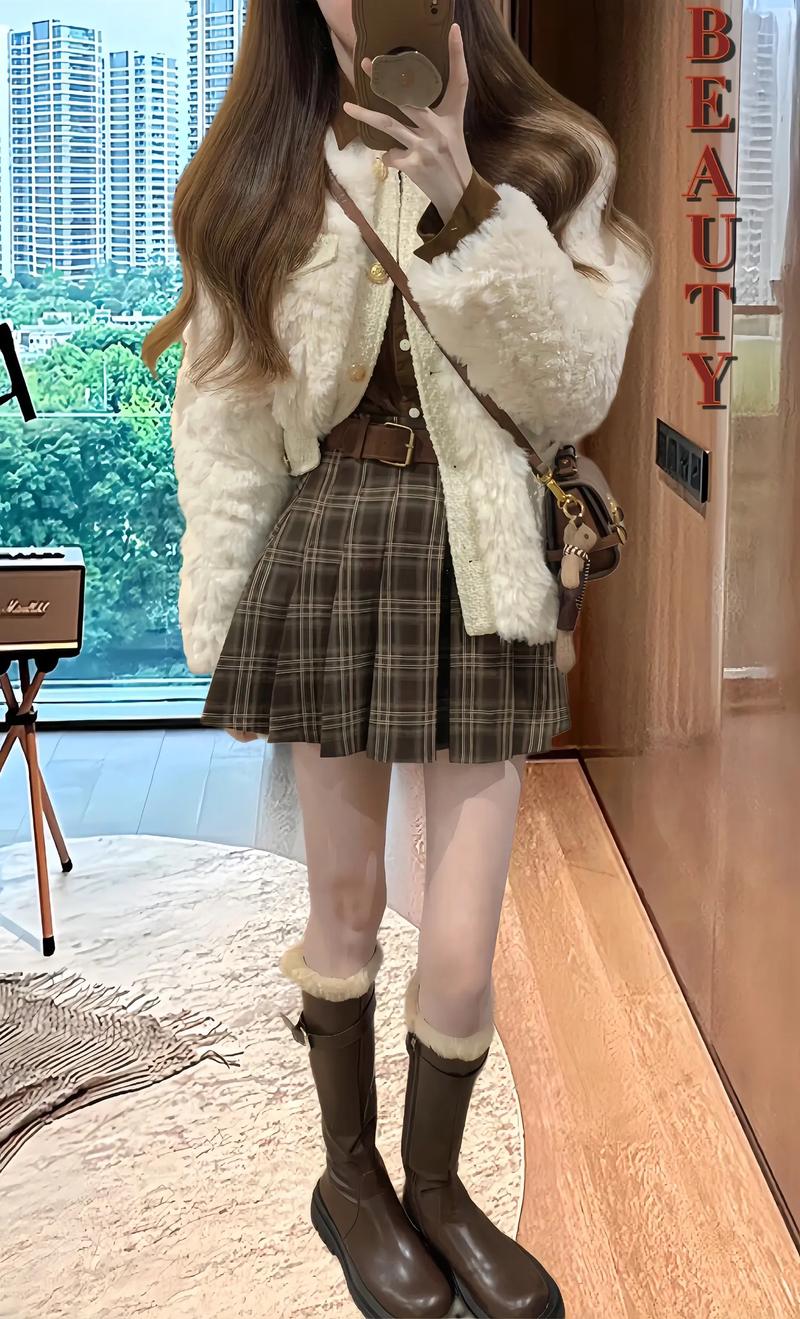 学生冬天衣服怎么搭配衣服图片女生